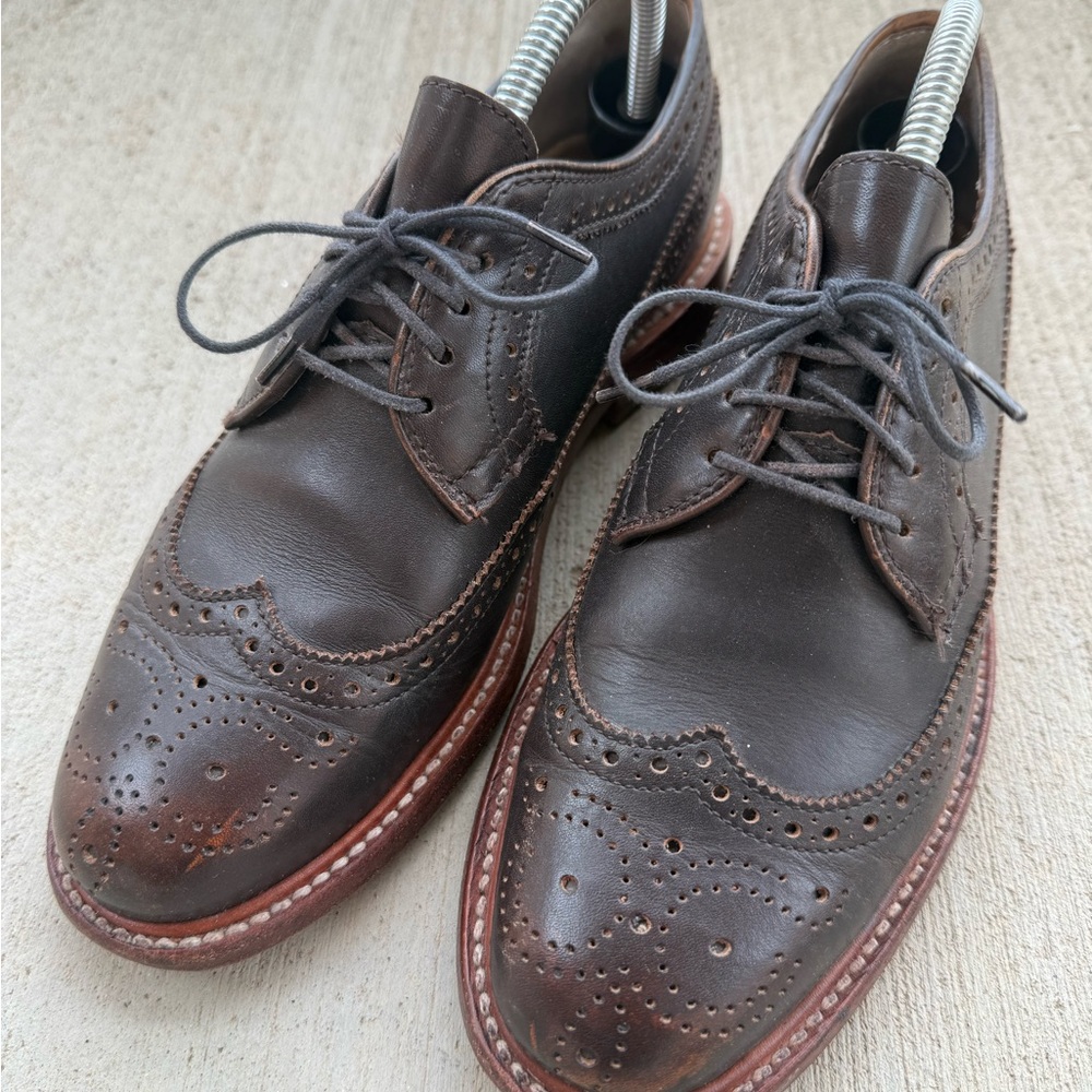 Classic Brown Leather Men's Brogues